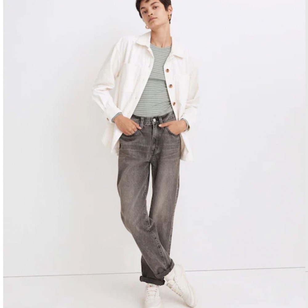 Madewell The Slouchy Boyjean in Glennbay Wash 26